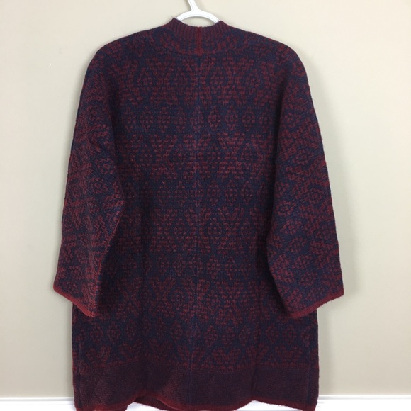 Old Navy Womens Open Front Knit Duster Cardigan - Picture 3 of 8